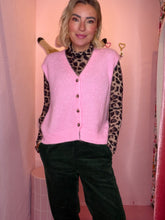 Lade das Bild in den Galerie-Viewer, Mohair-Strickweste Mila