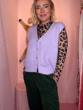Lade das Bild in den Galerie-Viewer, Mohair-Strickweste Mila
