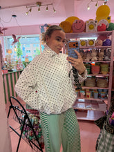 Lade das Bild in den Galerie-Viewer, Polka Dots Jacke white