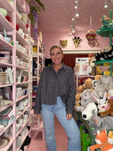 Lade das Bild in den Galerie-Viewer, Flanellbluse Cozy Check