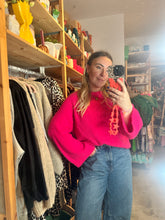 Lade das Bild in den Galerie-Viewer, Pullover Hot Pink