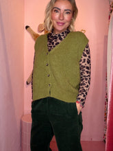 Lade das Bild in den Galerie-Viewer, Mohair-Strickweste Mila