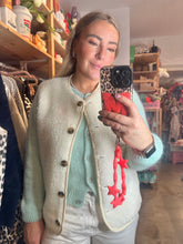 Lade das Bild in den Galerie-Viewer, Teddy-Weste Creme