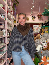 Lade das Bild in den Galerie-Viewer, Flanellbluse Cozy Check
