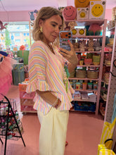 Lade das Bild in den Galerie-Viewer, Bluse Stripes Ice Cream
