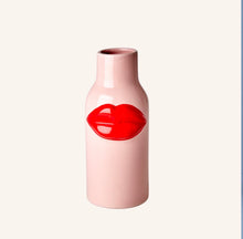 Lade das Bild in den Galerie-Viewer, RICE Lippenvase – Rosa, groß

