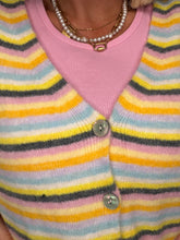 Lade das Bild in den Galerie-Viewer, Strickjacke „Sunny Stripes“
