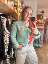 Lade das Bild in den Galerie-Viewer, Strickjacke Mint
