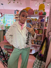 Lade das Bild in den Galerie-Viewer, Polka Dots Jacke white
