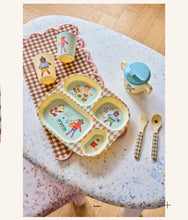 Lade das Bild in den Galerie-Viewer, RICE Kinderteller „4 Room Plate“

