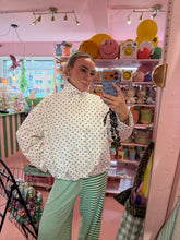 Lade das Bild in den Galerie-Viewer, Polka Dots Jacke white
