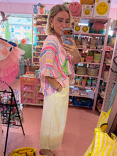 Lade das Bild in den Galerie-Viewer, Bluse Stripes Neon Pink
