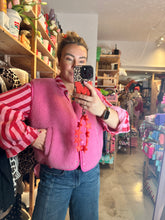 Lade das Bild in den Galerie-Viewer, Teddy-Weste rosa
