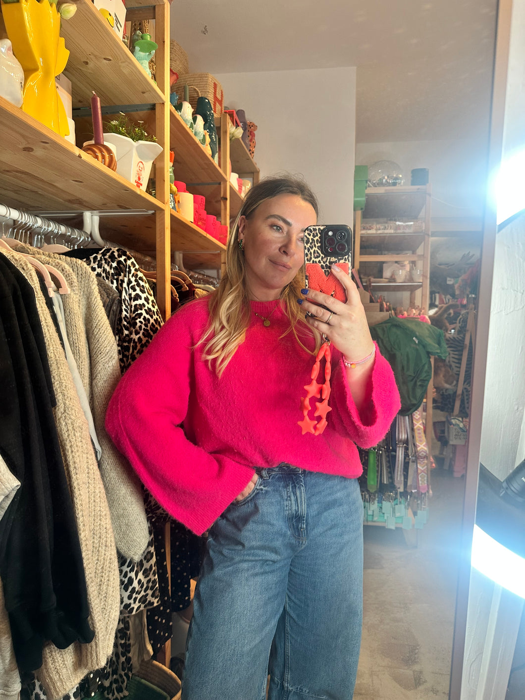 Pullover Hot Pink