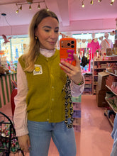 Lade das Bild in den Galerie-Viewer, STRICKWESTE Olive
